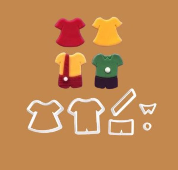 Kit Cortador Roupinhas Turma da Monica - Imagem 5