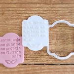 Cortador e Marcador Frase Santo Anjo Modelo 2