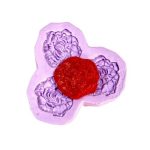 Molde Trio de Rosas