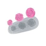 Molde Trio de Rosinhas