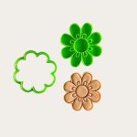 Cortador e Marcador Flor Para Biscoito 7