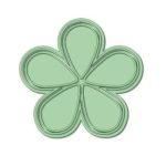 Cortador e Marcador Flor Para Biscoito 2