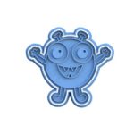 Cortador e Marcador Monstrinho 12