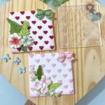 Marcador Textura de Corações