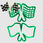 Cortador Bandeira de Corrida