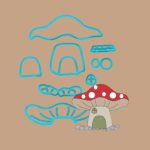 Cortador Modular Casa de Cogumelo