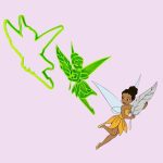 Cortador e Marcador Tinkerbell Iridessa