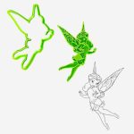 Cortador e Marcador Tinkerbell Rosetta