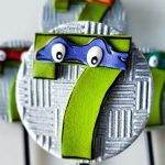 Cortador Número 7 com Faixa Tartarugas Ninjas