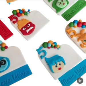 Kit Cortadores Modular Divertidamente 5 Personagens