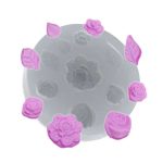 Molde Buquet De Rosinhas