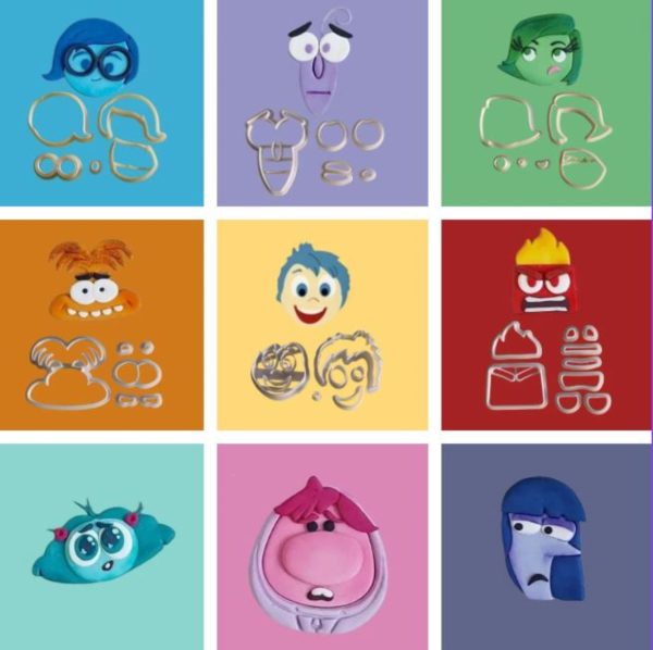 Kit Cortadores Divertidamente 9 Personagens - Imagem 3