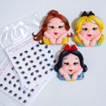 Olhinhos Comestíveis Modelo Princesas