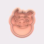 Cortador e Marcador Rei Leão Rosto Pumba