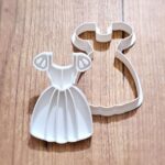 Cortador e Marcador Vestido Princesa Branca de Neve