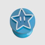 Carimbo Estrela Super Mario
