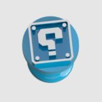 Carimbo Interrogação Super Mario