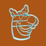Cortador Com Marcação Scooby Doo