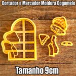 Cortador e Marcador Moldura Cogumelo