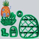 Cortador Modular Casa Abacaxi Bob Esponja