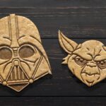 Kit Cortador e Marcador Darth Vader e Yoda Star Wars