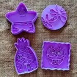 Kit de Cortadores e Marcadores Bob Esponja