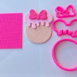 Kit Cortador e Marcador de Textura Minnie
