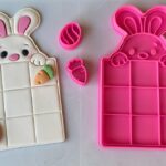 Cortador e Marcador Jogo da Velha Páscoa