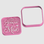 Cortador e Marcador Frase Minha Maior Benção Mãe