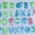 Cortador Alfabeto Disney Maiúsculo