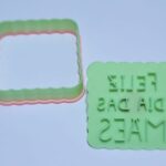 Cortador e Marcador Frase Feliz Dia das Mães