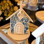 Stencil e Marcador Flores