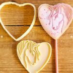 Cortador e Marcador Coração Rosto Cavalo