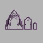 Cortador e Marcador Castelo Arendelle - Frozen