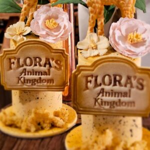 Cortador e Marcador Moldura Floras para Bolo
