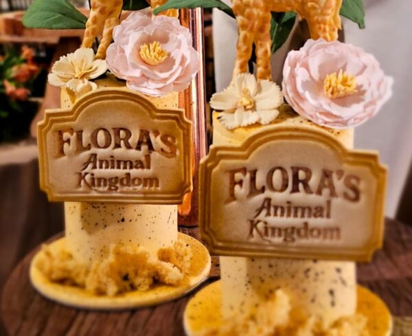 Cortador e Marcador Moldura Floras para Bolo