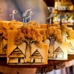 Cortador e Marcador Cabana Africana Safari Realista