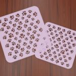 Stencil e Marcador Patinhas de Cachorro