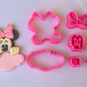 Cortador e Marcador Modulado Minnie Plaquinha
