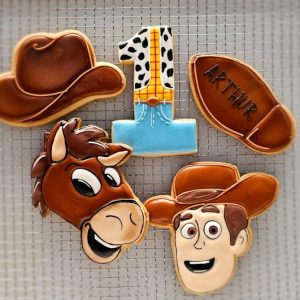 Kit Cortador e Marcador Toy Story para Biscoito