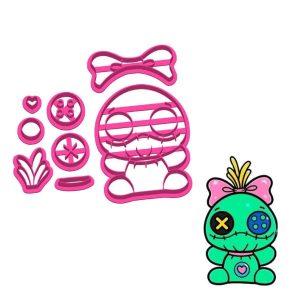 Cortador Modulado Xepa da Lilo e Stitch