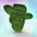 Cortador e Marcador Rosto Woody Toy Story