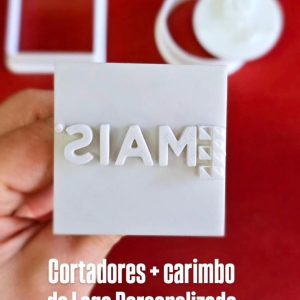 Cortador e Carimbo de Logo Personalizado