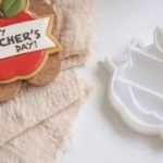 Cortador e Marcador para Biscoito Maçã Dia dos Professores