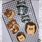 Cortador e Marcador de Biscoito Esquilo, Porto Espinho e Guaxinim