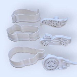 Kit Cortador e Marcador Hotwheels