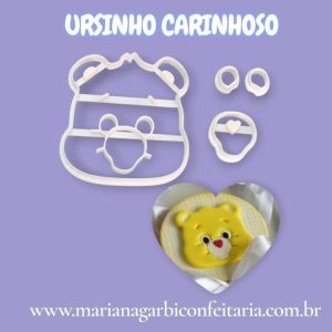 Cortador e Marcador Modulado Rosto Ursinho Carinhoso