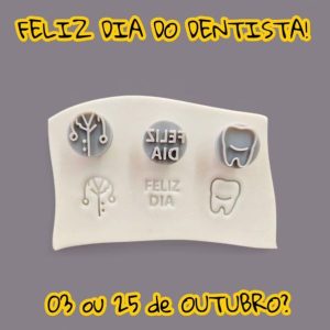 Kit Carimbo para Brigadeiro Dentista