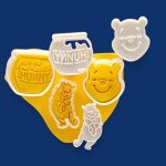 Kit Cortador e Marcador Ursinho Pooh