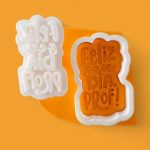 Cortador e Marcador Frase Feliz Dia Prof